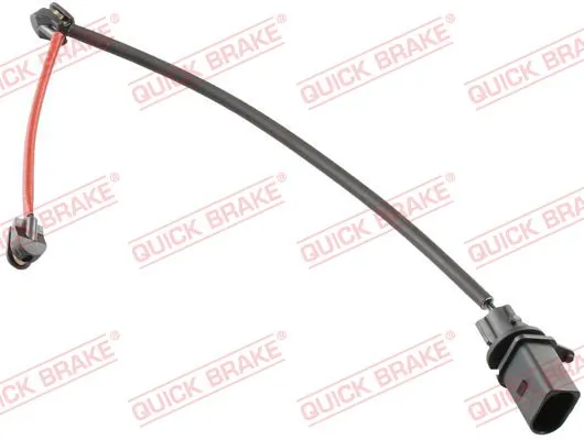 Warning Contact, brake pad wear